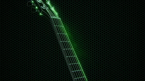 electric-guitar-in-the-hologram-with-bright-lights